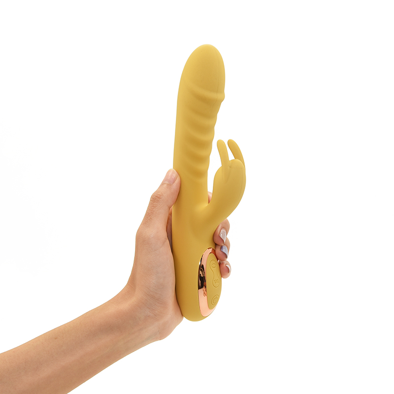 Precio de fábrica Big Rabbit Dildo Thrusting Vibrator Sex Toy para mujeres 10 vibraciones de frecuencia