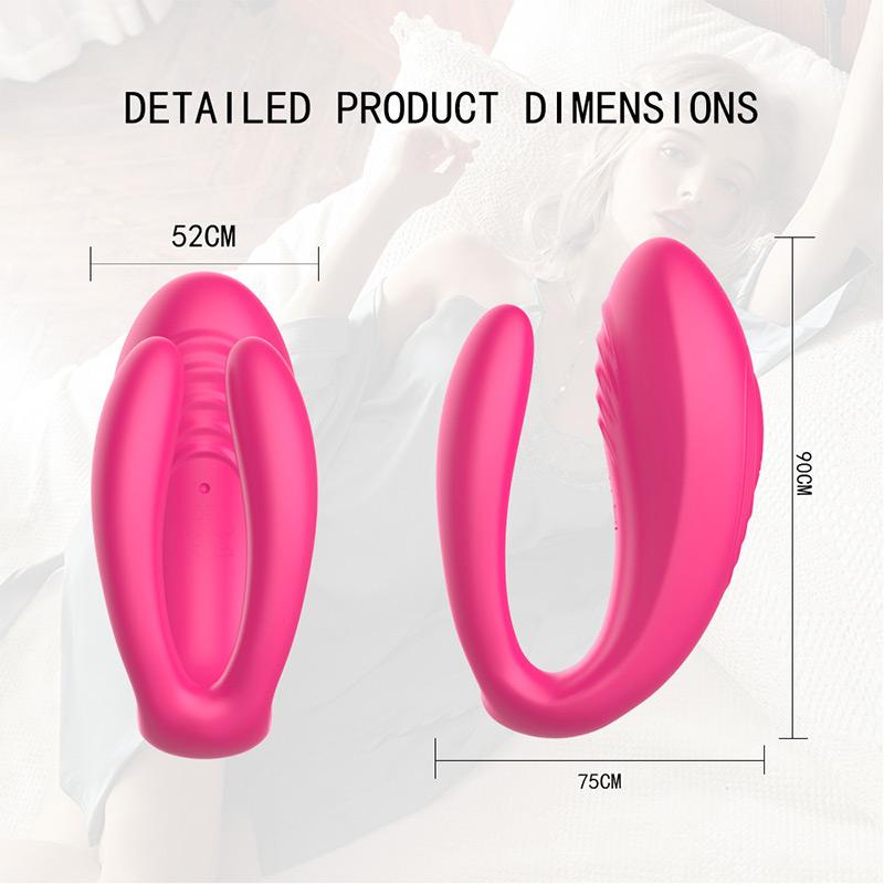 Vibrador de consoladores de punto G con control remoto para mujeres